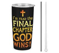 J'ai lu le dernier chapitre. Gobelet isotherme Cross_nobg de 590 ml en acier inoxydable, double paroi sous vide, avec couvercle à paille, idéal pour les voyages et les occasions spéciales. Cadeau par