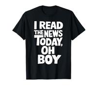 J'Ai lu Les actualités Aujourd'hui Oh Boy Funny T-Shirt