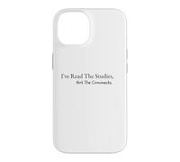 J'Ai lu Les études et Non Les commentaires Amoureux de la Science Coque pour iPhone 14