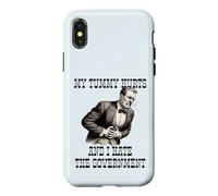 J'Ai Mal AU Ventre ET Je DÉTESTE Le Gouvernement Ache Survivor Meme Coque pour iPhone X/XS