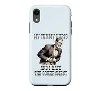 J'Ai Mal AU Ventre ET Je DÉTESTE Le Gouvernement Ache Survivor Meme Coque pour iPhone XR