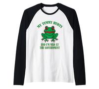 J'Ai Mal au Ventre et Je suis en colère Contre Le Gouvernement Manche Raglan