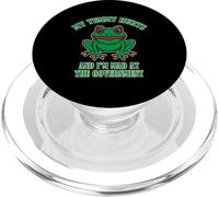 J'Ai Mal au Ventre et Je suis en colère Contre Le Gouvernement PopSockets PopGrip pour MagSafe
