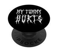 J'Ai Mal au Ventre : Heavy Metal Amusant PopSockets PopGrip Adhésif