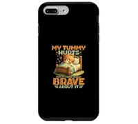 J'Ai Mal au Ventre, mais Je suis Vraiment courageuse. Coque pour iPhone 7 Plus/8 Plus