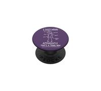 J'Ai Mal dormi Mauvais Cou Mystère Douleur Sommeil PopSockets PopGrip Adhésif