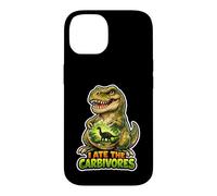 J'Ai mangé Le Jeu de Mots Amusant végétalien en Forme de Dino des Carbivores Coque pour iPhone 14