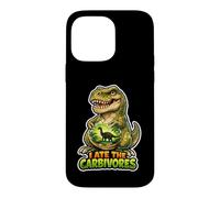 J'Ai mangé Le Jeu de Mots Amusant végétalien en Forme de Dino des Carbivores Coque pour iPhone 14 Pro Max