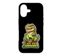 J'Ai mangé Le Jeu de Mots Amusant végétalien en Forme de Dino des Carbivores Coque pour iPhone 17