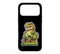 J'Ai mangé Le Jeu de Mots Amusant végétalien en Forme de Dino des Carbivores Coque pour iPhone 17 Pro Max