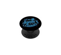 J'Ai mangé Les Biscuits du Père Noël en Famille PopSockets PopGrip Adhésif