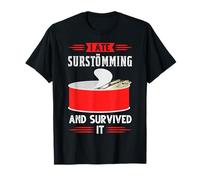 J'Ai mangé surstömming et survécu défi suédois T-Shirt