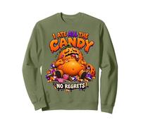J'Ai mangé Tous Les Bonbons à la Citrouille d'halloween, Aucun Regret Sweatshirt