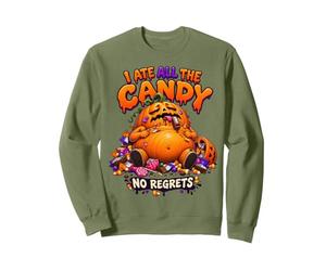 J'Ai mangé Tous Les Bonbons à la Citrouille d'halloween, Aucun Regret Sweatshirt