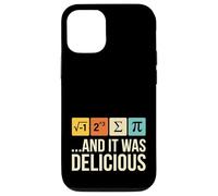 J'Ai mangé Une Tarte et c'était Un délicieux Jeu de Mots Amusant pour Les professeurs de mathématiques Coque pour iPhone 12/12 Pro