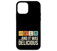 J'Ai mangé Une Tarte et c'était Un délicieux Jeu de Mots Amusant pour Les professeurs de mathématiques Coque pour iPhone 12 Mini
