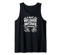 J'Ai mis de la Sauce piquante sur Mon Encre Hot Sauce Zine Débardeur