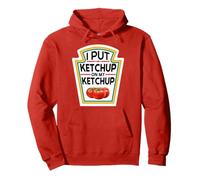 J'Ai mis du Ketchup sur Mon Ketchup Red Ketchup DIY Halloween Family Sweat à Capuche