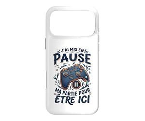 J'Ai Mis en Pause Ma Partie Manette Gamer Humour Gaming Coque pour iPhone 17 Pro Max