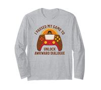 J'Ai mis en Pause Mon Jeu pour débloquer Un Dialogue maladroit Thanksgiving Manche Longue