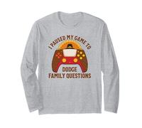 J'Ai mis en Pause Mon Jeu pour Dodge Family Questions Thanksgiving Manche Longue