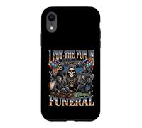 J'Ai mis Le Fun dans Funeral Grim Reaper Party Bootleg Halloween Coque pour iPhone XR