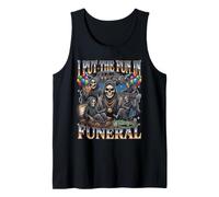 J'Ai mis Le Fun dans Funeral Grim Reaper Party Bootleg Halloween Débardeur