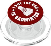 J'Ai mis Le Mauvais côté du Badminton PopSockets PopGrip pour MagSafe