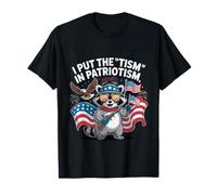 J'Ai mis Le tisme dans Le patriotisme - Athletic Eagle T-Shirt