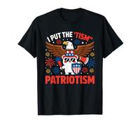 J'Ai mis Le tisme dans Le patriotisme - Athletic Eagle T-Shirt