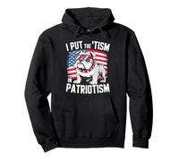 J'Ai mis Le tisme dans Le patriotisme | English Bulldog Sweat à Capuche