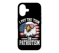J'Ai mis Le tisme dans Le patriotisme, l'Autisme Patriotique, l'aigle autistique Coque pour iPhone 17