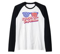 J'Ai mis Le « tisme » dans Le patriotisme Manche Raglan