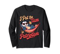 J'Ai mis Le tisme du patriotisme, Un Opossum dans Un hamac Manche Longue