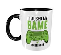 J'Ai Mis Ma Partie En Pause Pour Être Ici Gaming Love Mug À Café Pratiques Tasses À Thé Humour Tasse Pour Travail Boissons Chaudes Cacao 330Ml