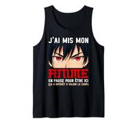 J'Ai Mis Mon Anime en Pause Manga Japonais Otaku Débardeur