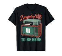 J'Ai mis Mon VHS en Pause pour être Ici Gen X Retro T-Shirt