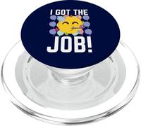 J'Ai Obtenu Le Poste ! Nouveaux emplois recrutés Funny First Job PopSockets PopGrip pour MagSafe