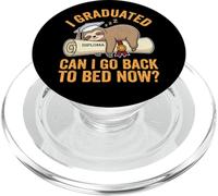 J'Ai Obtenu Mon diplôme, Puis-Je Retourner au lit Maintenant ? Sloth Graduation 2026 PopSockets PopGrip pour MagSafe