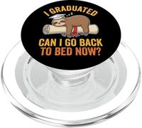 J'Ai Obtenu Mon diplôme, Puis-Je Retourner au lit Maintenant ? Sloth Graduation 2026 PopSockets PopGrip pour MagSafe
