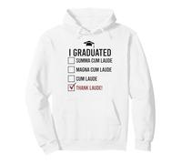 J'Ai Obtenu Mon DIPLÔME Summa Cum LAUDE, Merci Le Seigneur ! Meme Funny Grad Sweat à Capuche