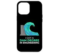 J'Ai Obtenu Un diplôme de Barrage en génie Civil Coque pour iPhone 12 Pro Max