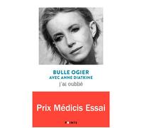 J'ai oublié - Bulle Ogier - Points - Poche - Monographie