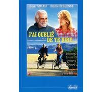 J'ai oublié de te dire E