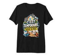 J'Ai Ouvert Le Mur Questions rénovation Maison T-Shirt Haut de Gamme