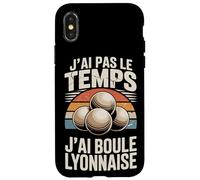 J'Ai Pas Le Temps J'Ai Boule Lyonnaise Coque pour iPhone X/XS