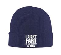 J'Ai Pas Pété, Mon Cul T'A Fait Une Pipe Unisex Bonnets Hiver Souple Bonnet De Pêcheur Classique Bonnets Tricoté pour Randonnée Ski Sport