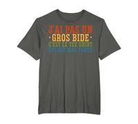 J'ai Pas Un Gros Bide C'est Le Tee Shirt Cadeau Humoristique T-Shirt