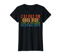 J'Ai Pas Un Gros Bide C'est Le Tee Shirt Cadeau Humoristique T-Shirt Graphique avec Valeur