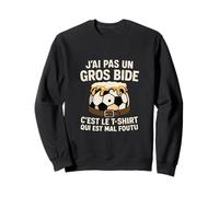 J'Ai Pas Un Gros Bide C'est Le Tee Shirt Foot Apéro Humour Sweatshirt